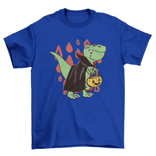 T-Rex Vampire Halloween Shirt