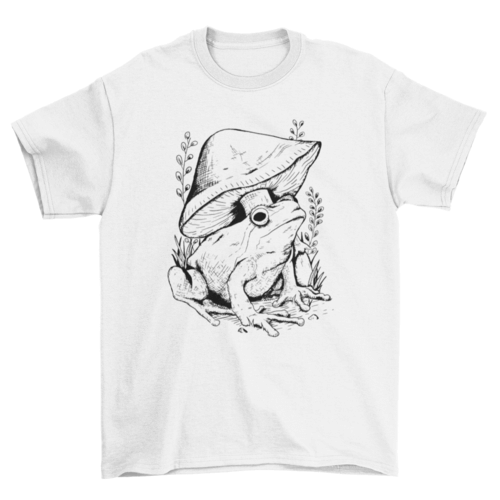 Frog Mushroom Tee