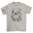 Frog and Mushroom Art Shirt