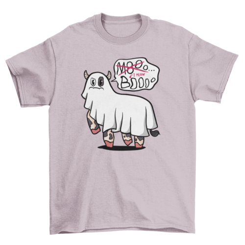 Ghost Cow Halloween T-Shirt