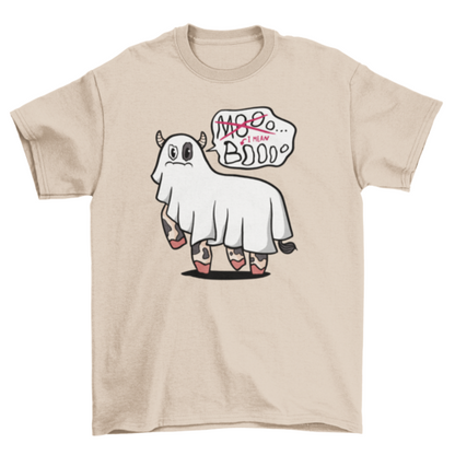 Ghost Cow Halloween T-Shirt