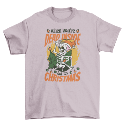 Skeleton Christmas Funny Shirt