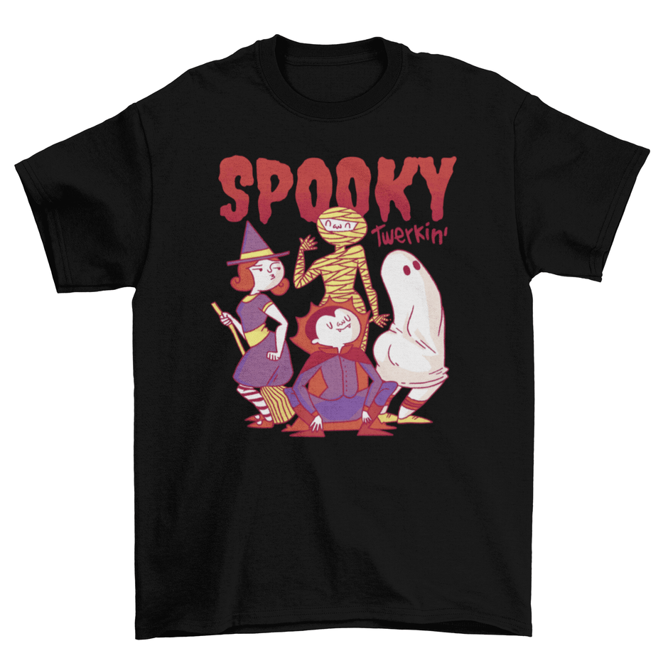 Spooky Halloween Ghost Tee