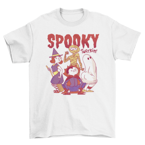 Spooky Halloween Ghost Tee