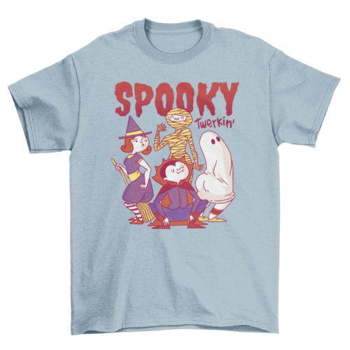 Spooky Halloween Ghost Tee