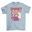 Spooky Halloween Ghost Tee