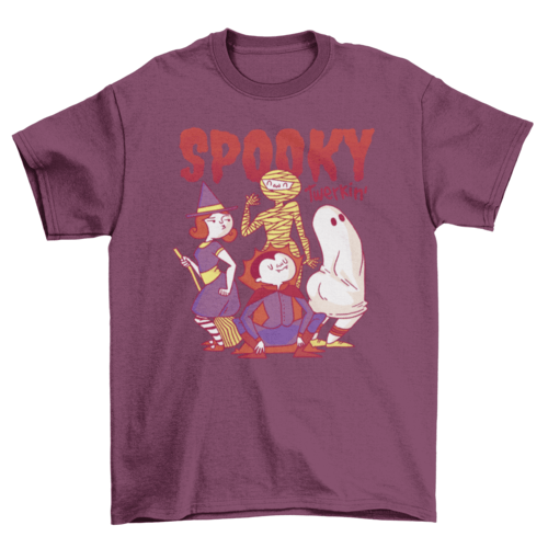 Spooky Halloween Ghost Tee