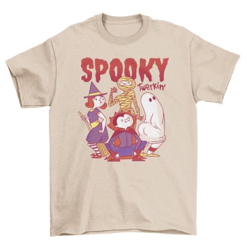 Spooky Halloween Ghost Tee