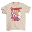Spooky Halloween Ghost Tee