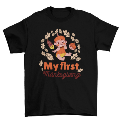 Baby's First Thanksgiving T-Shirt