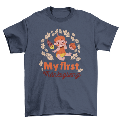 Baby's First Thanksgiving T-Shirt
