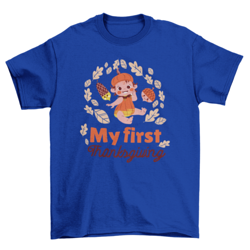Baby's First Thanksgiving T-Shirt