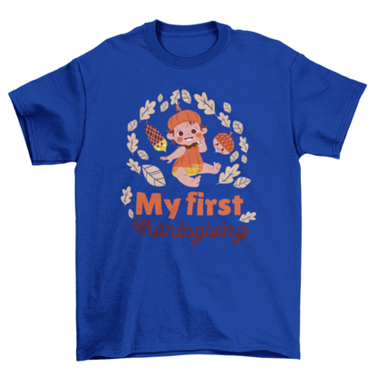 Baby's First Thanksgiving T-Shirt