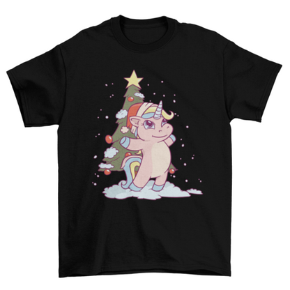 Christmas Unicorn Tee