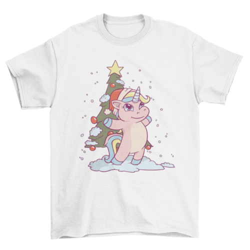Christmas Unicorn Tee