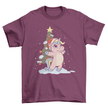 Christmas Unicorn Tee
