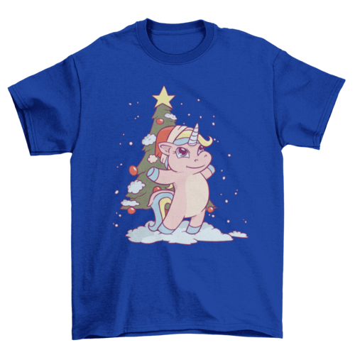 Christmas Unicorn Tee