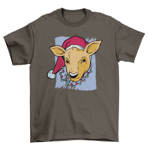 Cute Christmas Deer Tee