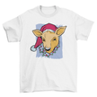 Cute Christmas Deer Tee