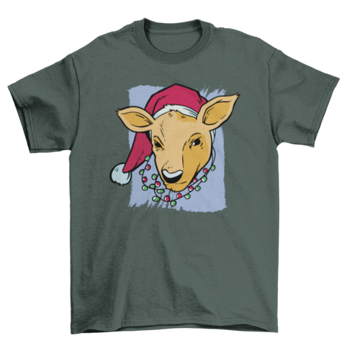 Cute Christmas Deer Tee