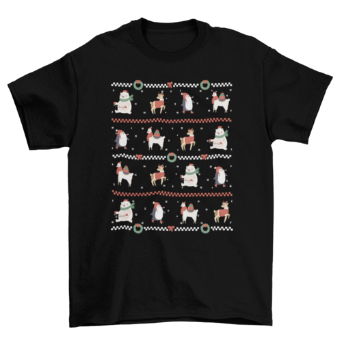 Christmas Pattern Tee