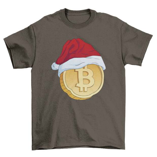 Christmas Bitcoin Shirt - Celebrate the Holidays with Cryptocurrency Style