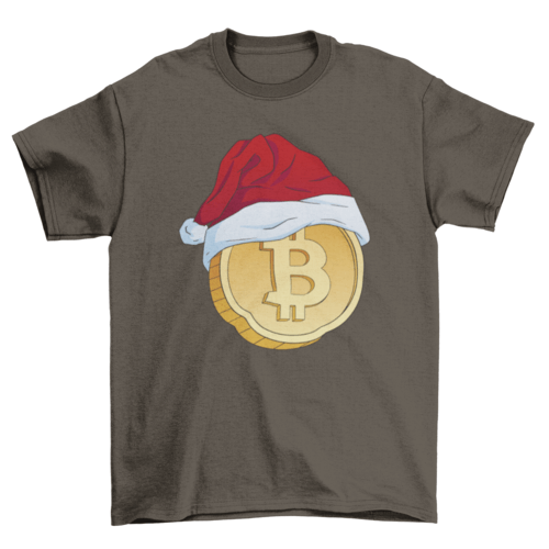Christmas Bitcoin Crypto Shirt