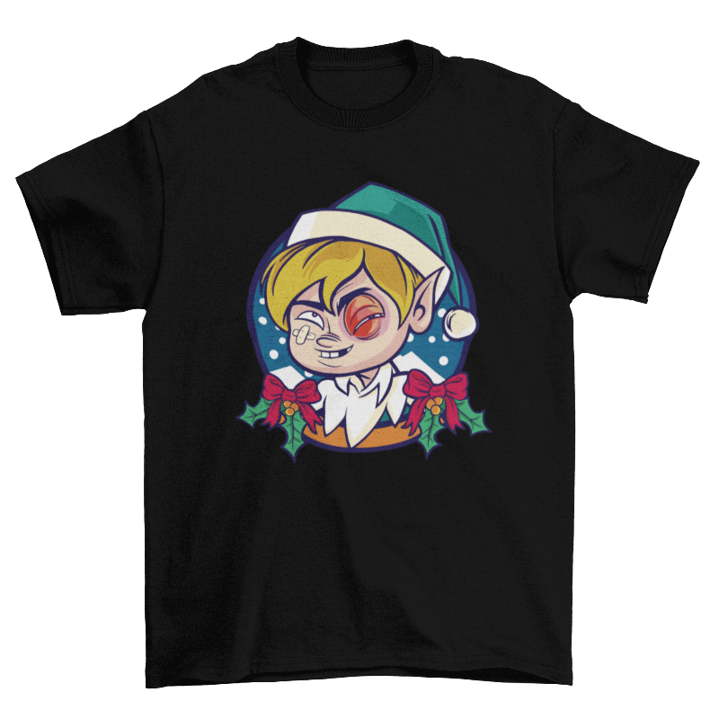 Injured Christmas Elf Shirt