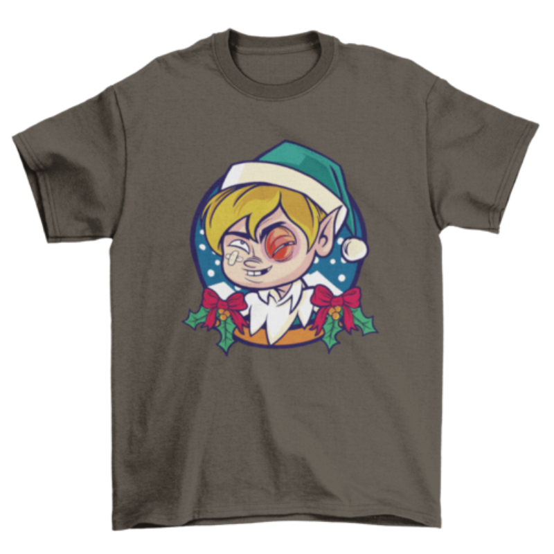 Injured Christmas Elf Shirt