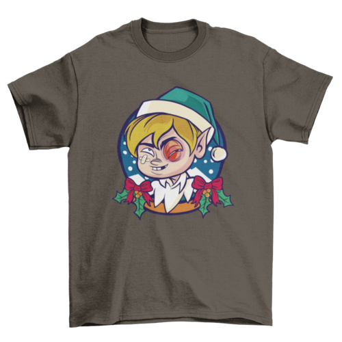 Injured Christmas Elf Shirt