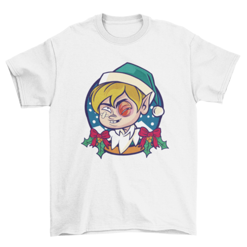 Injured Christmas Elf Shirt