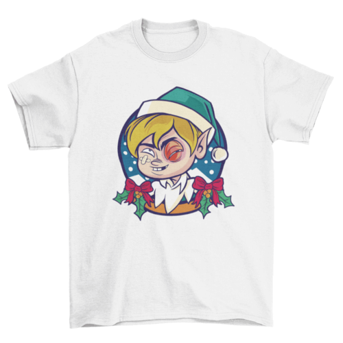 Injured Christmas Elf Shirt