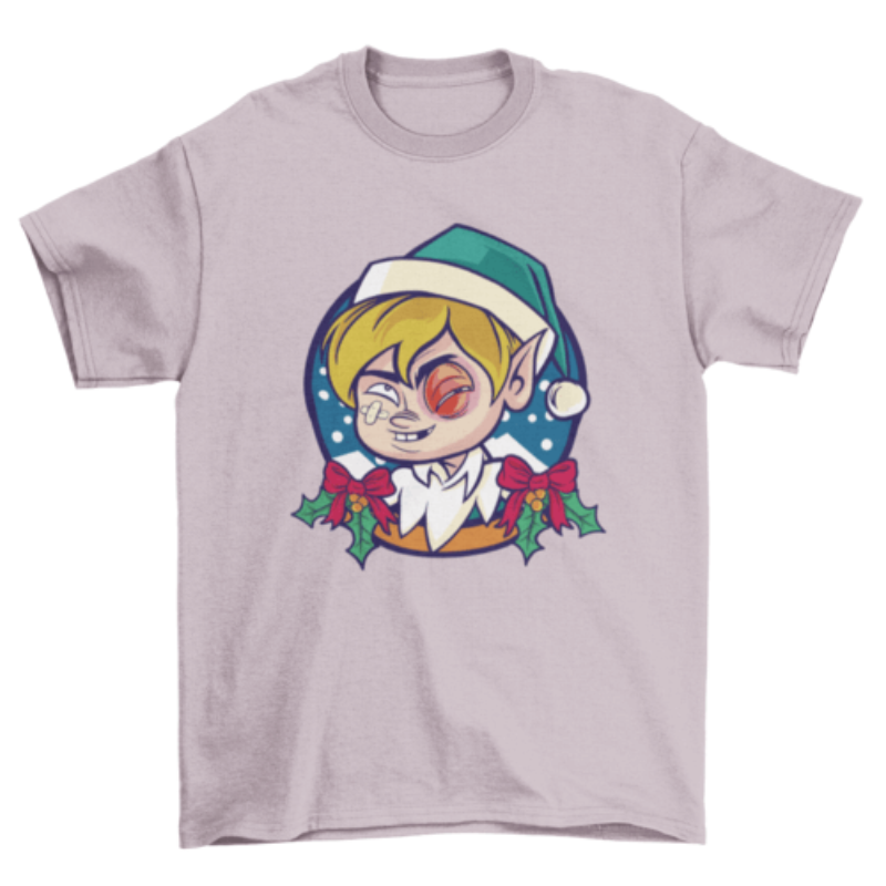Injured Christmas Elf Shirt