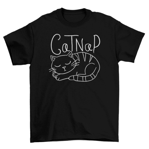 Napping Cat Tee