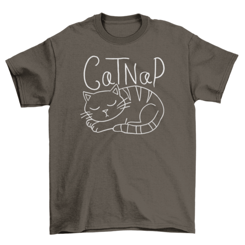 Napping Cat Tee