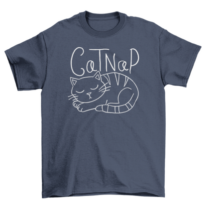 Cat Taking a Nap T-Shirt