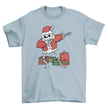 Santa Skeleton Dab Shirt