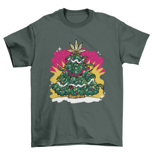 Holiday Weed Shirt