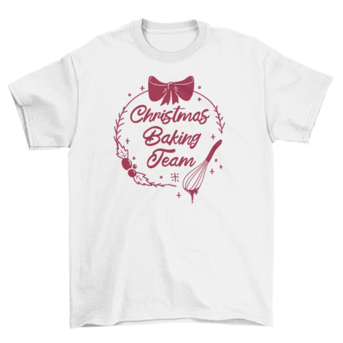 Christmas Baking Team Shirt
