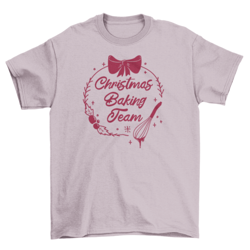 Christmas Baking Team Shirt