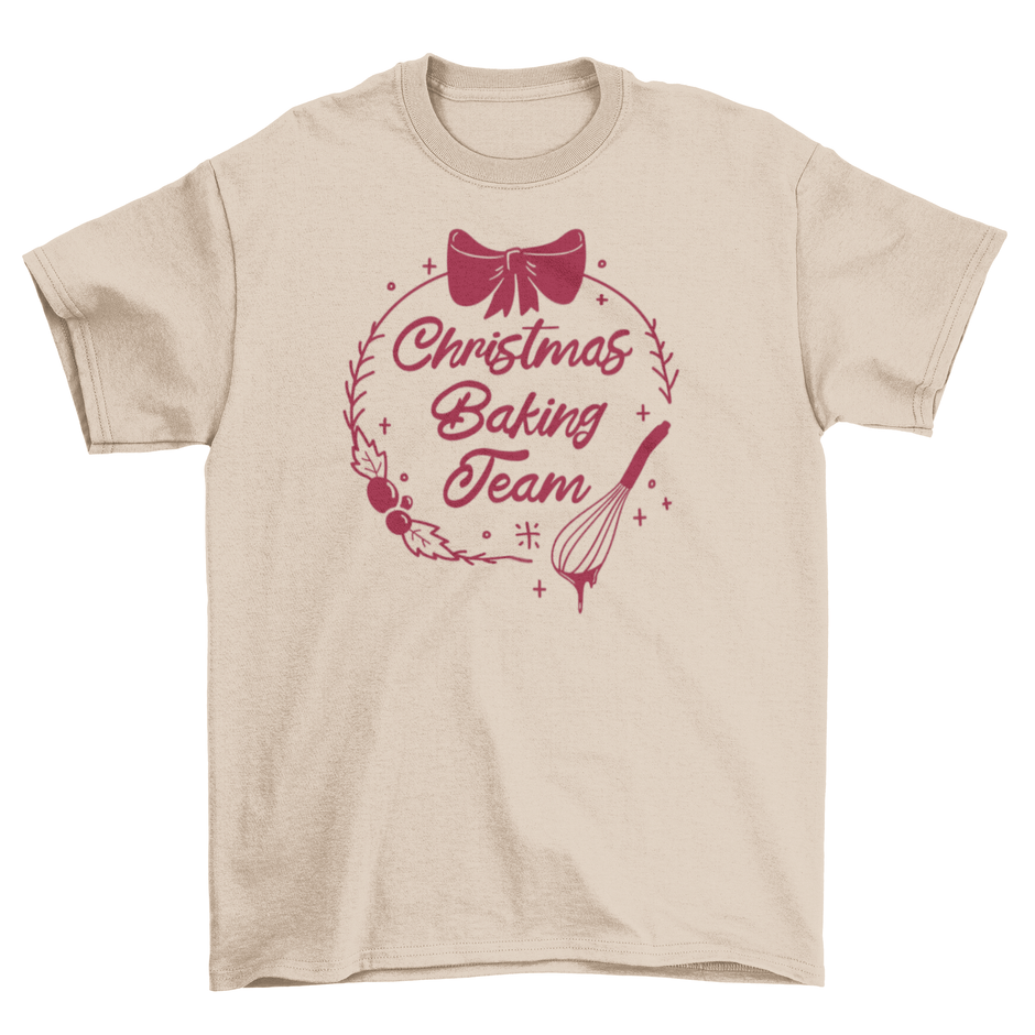 Christmas Baking Team Shirt