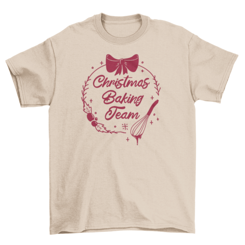 Christmas Baking Team Shirt