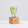 Lampe en résine en forme de fleur d'hortensia 