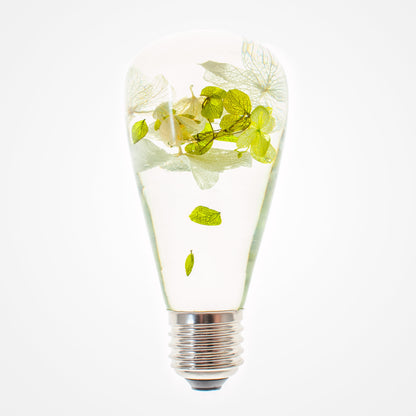 Hydrangea Flower Resin Lamp