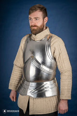 German Breastplate 15th Cent. 1,2mm Polished