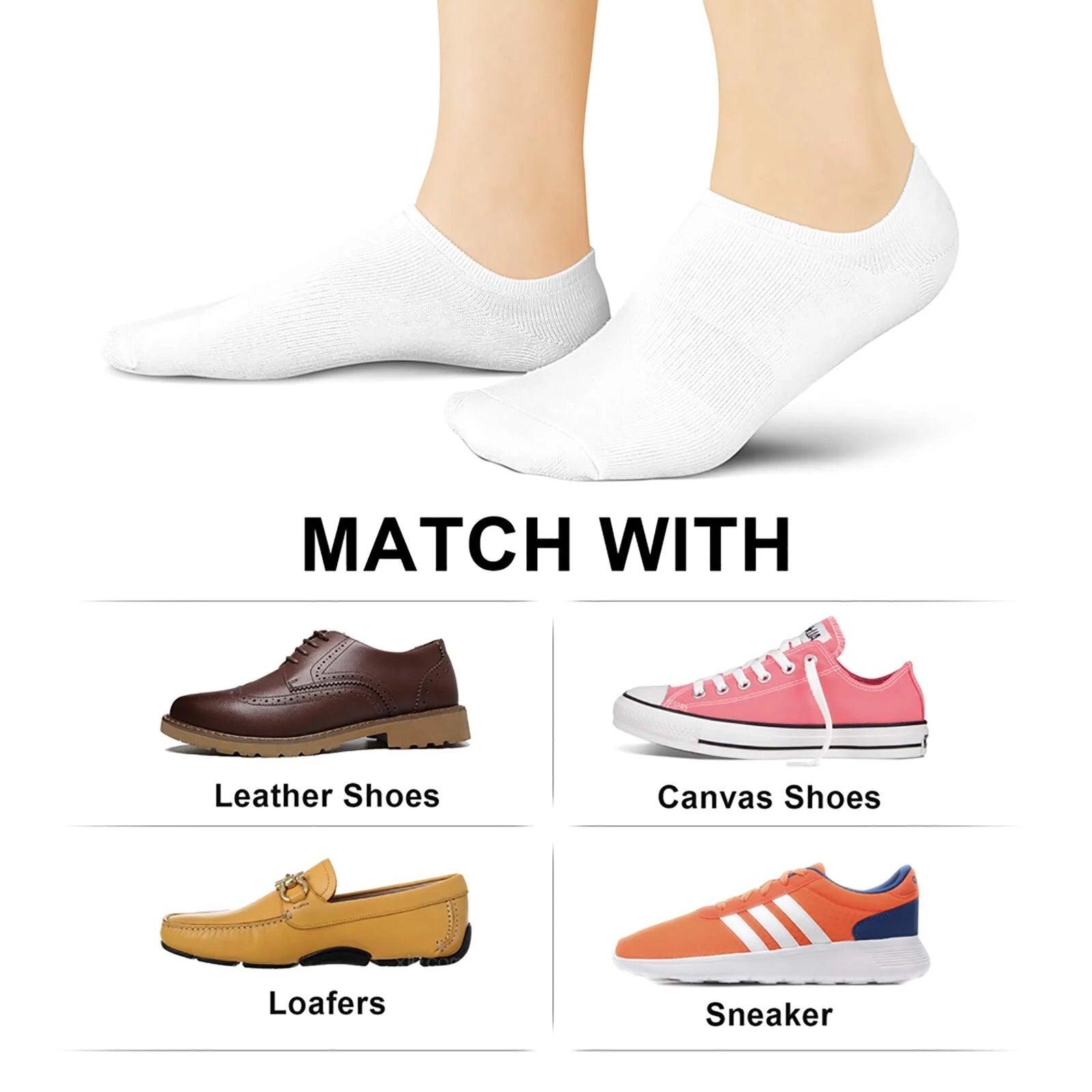 Cotton No Show Socks for Men