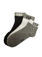 Unisex Cotton-Blend Low Cut Socks Men/Women 9-11, Comfort Fit - Packs