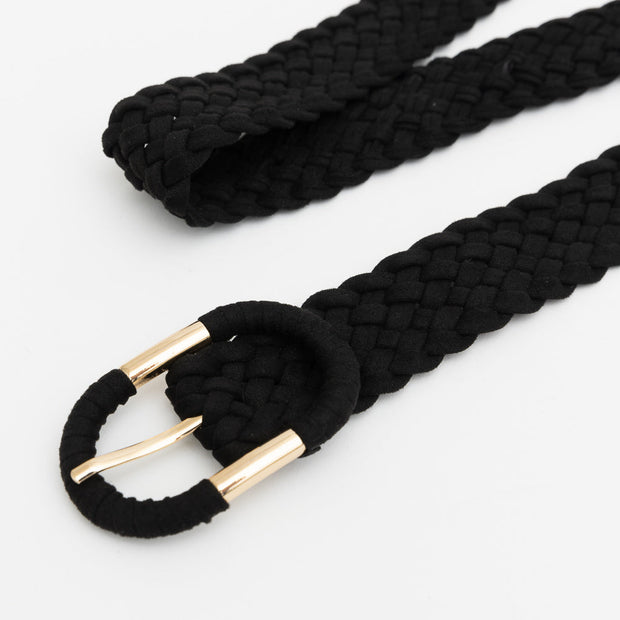 Braided Suede Belt