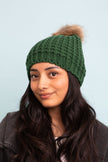 Textured Pom Beanies