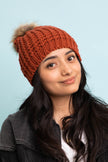 Textured Pom Beanies